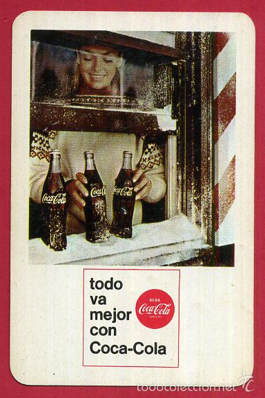 Collezionismo Calendari: CALENDARIO FOURNIER, PUBLICIDAD COCA COLA , 1967 , ORIGINAL , CAL8557