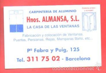 Puertas de Aluminio en Barcelona - Hnos. Almansa