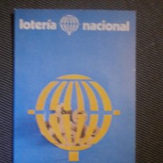 Coleccionismo Calendarios: CALENDARIO DE BOLSILLO - LOTERIA NACIONAL - CALENDARIO DE SORTEOS PARA EL AÑO 1978. Lote 366235376