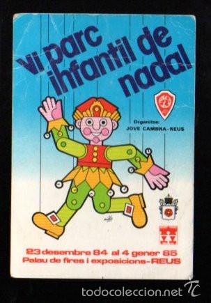 Sammeln von Kalendern: CALENDARIO 1985. PARC VI INFANTIL DE NADAL. REUS