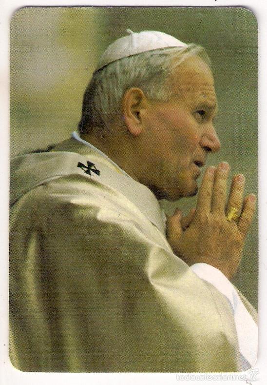 Collectables Calendars: -64936 CALENDARIO PAPA JUAN PABLO II, A&Ntilde;O 1984, CON PUBLICIDAD, SERIE DLB 4567