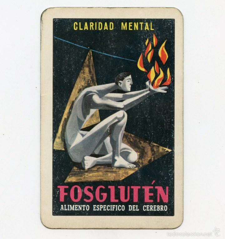 Collezionismo Calendari: Calendario Fosglut&eacute;n Claridad Mental de 1959