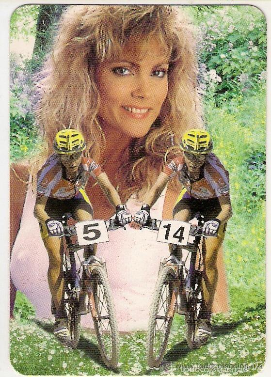 Coleccionismo Calendarios: -56354 CALENDARIO CICLISMO, DEPORTES, A&Ntilde;O 2002, CON PUBLICIDAD, PRECIOSA MUJER