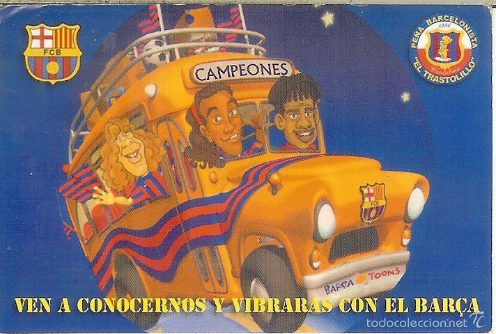 Coleccionismo Calendarios: CALENDARIO PUBLICITARIO - 2007 - PE&Ntilde;A BARCELONISTA EL TRASTOLILLO - F.C. BARCELONA