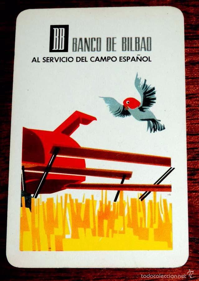Collectionnisme Calendriers: Calendario fournier para 1965, Banco de Bilbao. Tiene punteado con boligrafo alg&uacute;n n&uacute;mero.