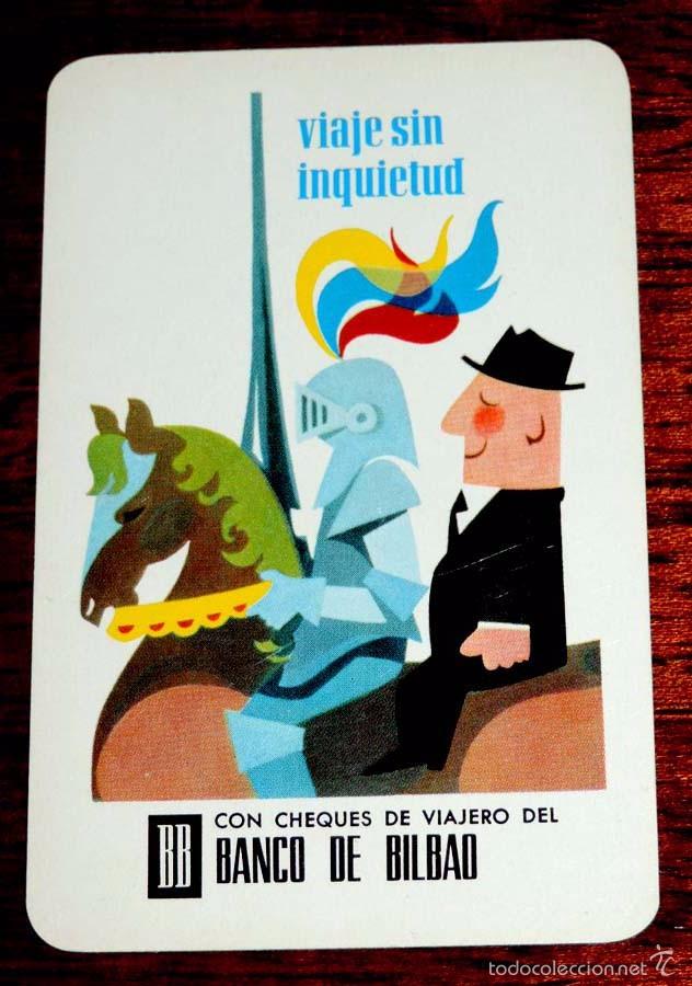 Collectionnisme Calendriers: CALENDARIO FOURNIER BANCO DE BILBAO, A&Ntilde;O 1968.