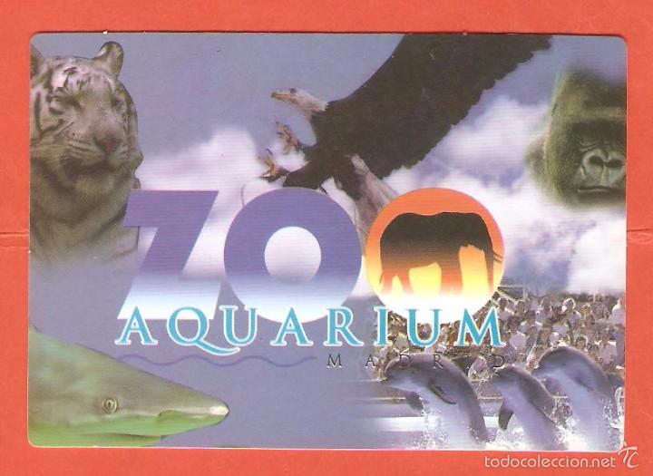 Coleccionismo Calendarios: CALENDARIO DE BOLSILLO PUBLICITARIO A&Ntilde;O 1999 TURISMO - ZOO ACUARIUM MADRID