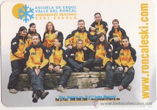 Coleccionismo Calendarios: -42665 CALENDARIO ESCUELA DE ESQUI VALLE DEL RONCAL, A&Ntilde;O 2004, DEPORTES