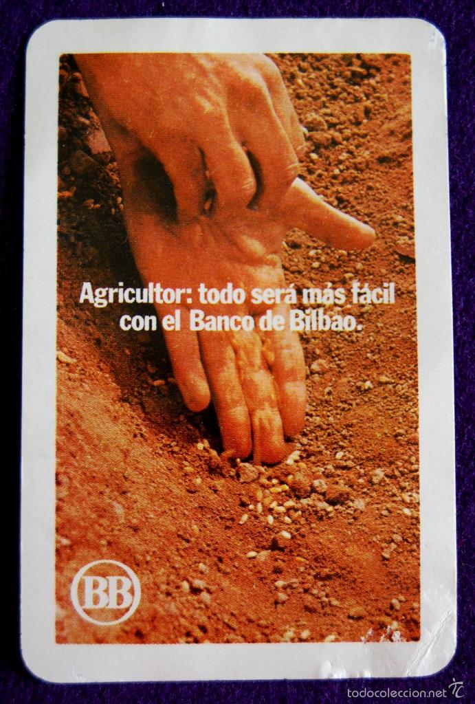 Sammeln von Kalendern: CALENDARIO FOURNIER. BANCO BILBAO 1974. AGRICULTOR.