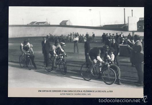 Coleccionismo Calendarios: Calendario Imatges del Sabadell antic del 2013: Sortida corredors cursa ciclista (num.214)