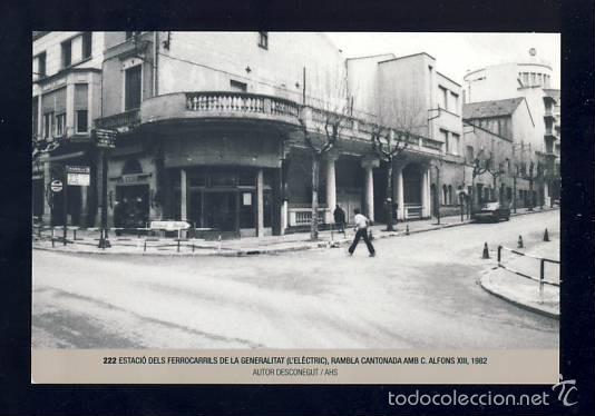 Coleccionismo calendarios: Calendario Imatges del Sabadell antic del 2014: Estaci&oacute; dels Ferrocarrils de la Generalitat(num.222)