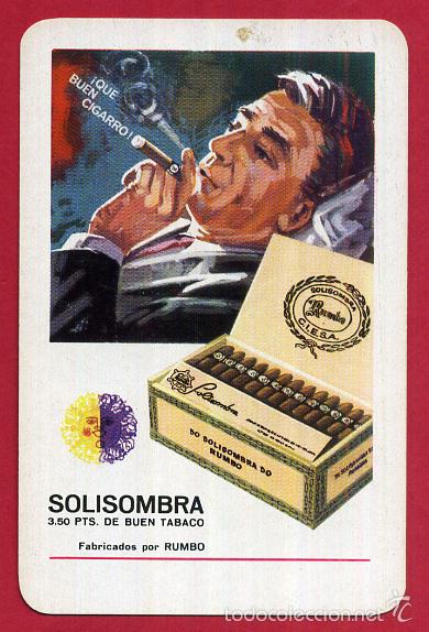 Collezionismo Calendari: CALENDARIO FOURNIER, PUBLICIDAD PUROS SOLISOMBRA , 1967 , ORIGINAL , CAL8562