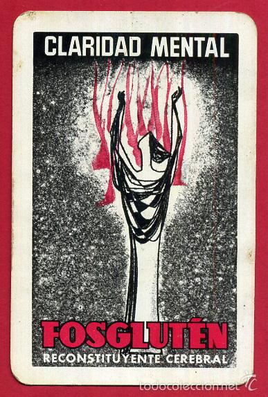 Collezionismo Calendari: CALENDARIO FOURNIER, PUBLICIDAD FOSGLUTEN , 1967 , ORIGINAL , CAL8566