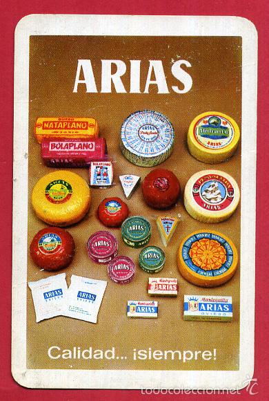 Collezionismo Calendari: CALENDARIO FOURNIER, PUBLICIDAD QUESO ARIAS , 1968 , ORIGINAL , CAL8570