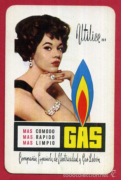 Collezionismo Calendari: CALENDARIO FOURNIER, UTILICE GAS LEBON , 1961 , ORIGINAL , CAL8593