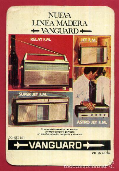 Collezionismo Calendari: CALENDARIO PUBLICIDAD, VANGUARD , 1969 , ORIGINAL , CAL8607