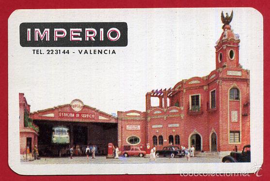 Collezionismo Calendari: CALENDARIO PUBLICIDAD, GASOLINERA IMPERIO VALENCIA , 1961 , ORIGINAL , CAL8619