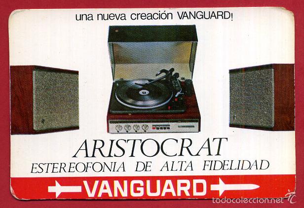Collezionismo Calendari: CALENDARIO PUBLICIDAD, VANGUARD , 1968 , ORIGINAL , CAL8642