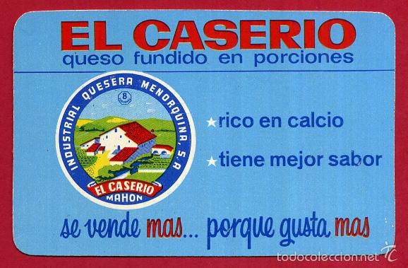 Collezionismo Calendari: CALENDARIO PUBLICIDAD, QUESO EL CASERIO , 1968 , ORIGINAL , CAL8644