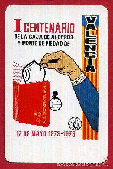 Collezionismo Calendari: CALENDARIO FOURNIER, CAJA AHORROS VALENCIA , 1978 , ORIGINAL , CAL8663