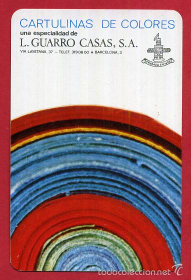 Collezionismo Calendari: CALENDARIO FOURNIER, GUARRO CASAS , 1972 , ORIGINAL , CAL8670