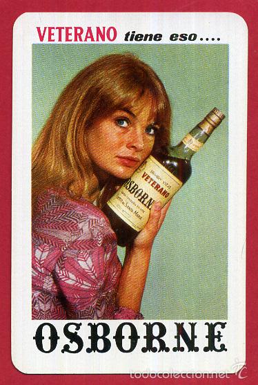 Collezionismo Calendari: CALENDARIO FOURNIER, VETERANO OSBORNE , 1969 , ORIGINAL , CAL8684