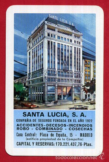 Collezionismo Calendari: CALENDARIO FOURNIER, SANTA LUCIA , 1968 , ORIGINAL , CAL8689