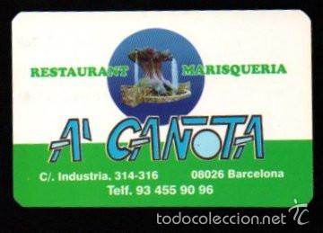 Sammeln von Kalendern: CALENDARIO 2000. RESTAURANT MARISQUERIA A CA&Ntilde;OTA. BARCELONA.