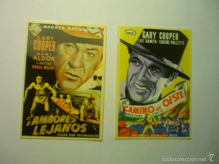 Coleccionismo Calendarios: LOTE CALENDARIOS CINE 2008 PELICULAS GARY COOPER CAMINO DEL OESTE -TAMBORES LEJANOS