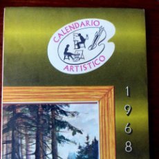 Coleccionismo Calendarios: CALENDARIO ARTISTICO 1968 COMPLETO. Lote 60117031