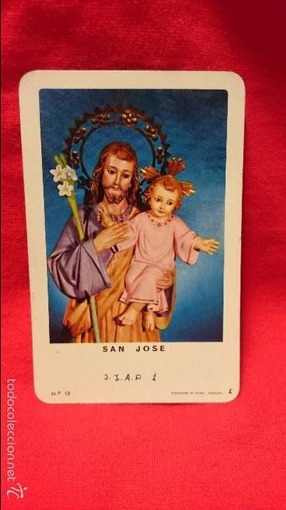 Coleccionismo calendarios: CALENDARIO HERACLIO FOURNIER SAN JOS&Eacute; 1966 MIRAR FOTOS