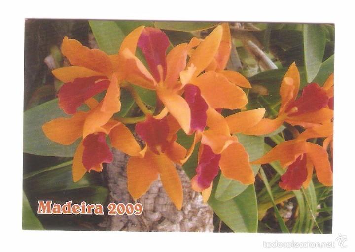 Coleccionismo calendarios: CALENDARIO DE BOLSILLO PUBLICITARIO EXTRANJERO  A&Ntilde;O 2009  FLORES - ORQUIDEAS