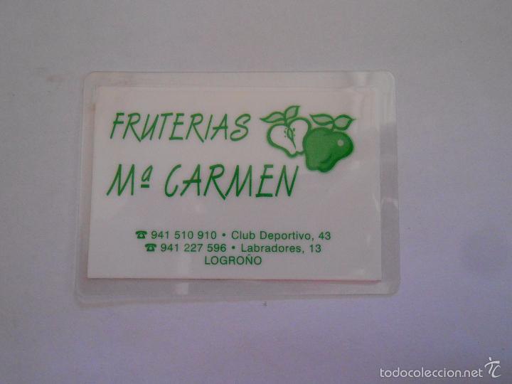 Coleccionismo Calendarios: CALENDARIO DE BOLSILLO FRUTERIAS M&ordf; CARMEN. LOGRO&Ntilde;O. 2002. TDKP7