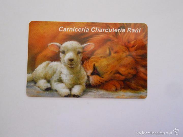 Coleccionismo Calendarios: CALENDARIO DE BOLSILLO CARNICERIA CHARCUTERIA RAUL LOGRO&Ntilde;O. 2015. TDKP7