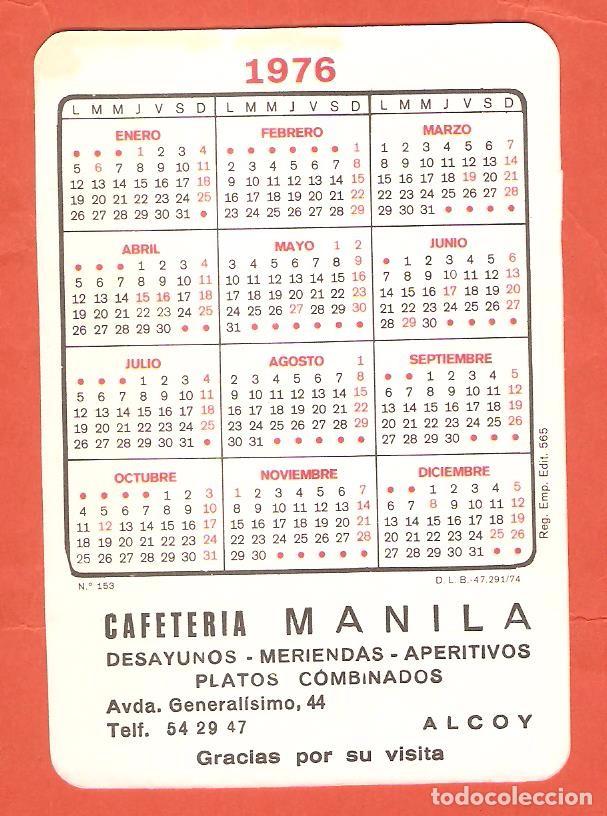 Calendario De Bolsillo De Serie Año 1976 Pais - Comprar Calendarios ...