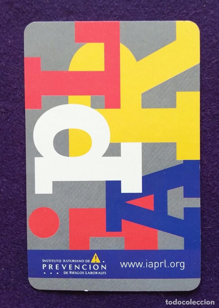 Sammeln von Kalendern: CALENDARIO FOURNIER. INSTITUTO ASTURIANO DE PREVENCION.2015