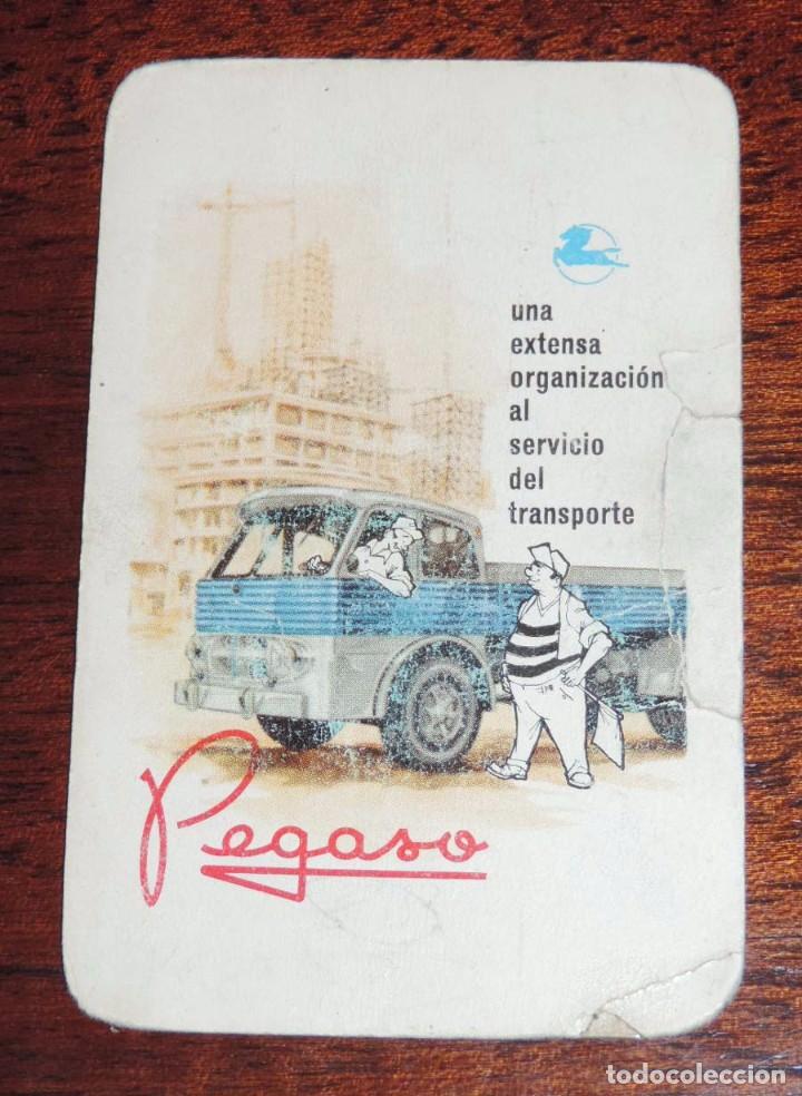 Coleccionismo calendarios: CALENDARIO FOURNIER, PEGASO 1961, VER FOTO DEL REVERSO PARA COMPROBAR EL ESTADO.