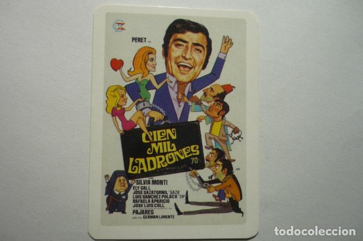 Coleccionismo Calendarios: CALENDARIO CINE CIEN MIL LADRONES.-PERET  2002