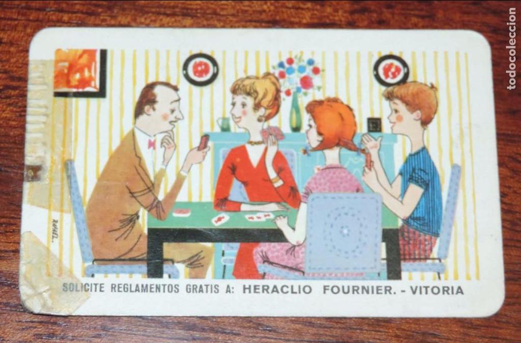 Collectionnisme Calendriers: CALENDARIO DE BOLSILLO H.FOURNIER, REGLAMENTOS 1963, ver foto adicional para ver estado del reverso.