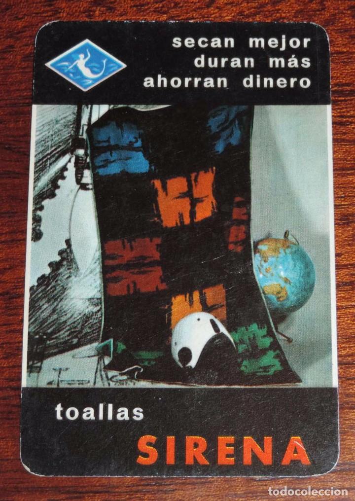 Collectionnisme Calendriers: CALENDARIO DE BOLSILLO H.FOURNIER, TOALLAS SIRENA 1965, ver foto adicional para ver estado del rever