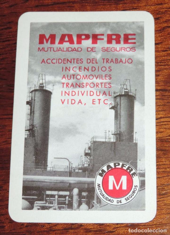 Collectionnisme Calendriers: CALENDARIO FOURNIER, PUBLICIDAD Mapfre. 1966. Mutualidad de seguros, accidentes del trabajo, incendi