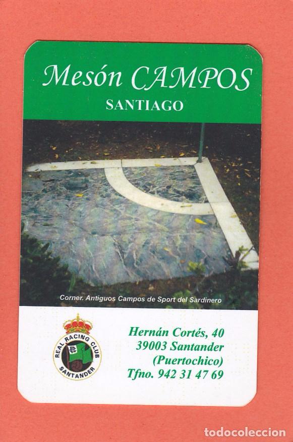 Coleccionismo calendarios: CALENDARIO FUTBOL 2012 - RACING DE SANTANDER. PUBLICITARIO..