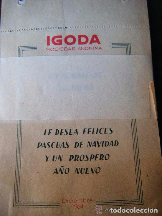 Coleccionismo calendarios: Calendario bloque de 1965 sin usar - Foto 2