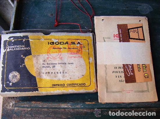 Coleccionismo calendarios: Calendario bloque de 1965 sin usar - Foto 3