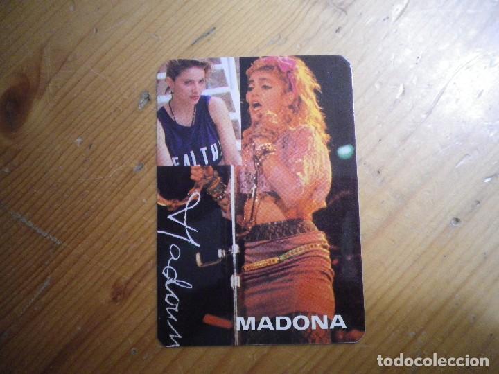 Coleccionismo Calendarios: CALENDARIO MADONNA A&Ntilde;O 1986