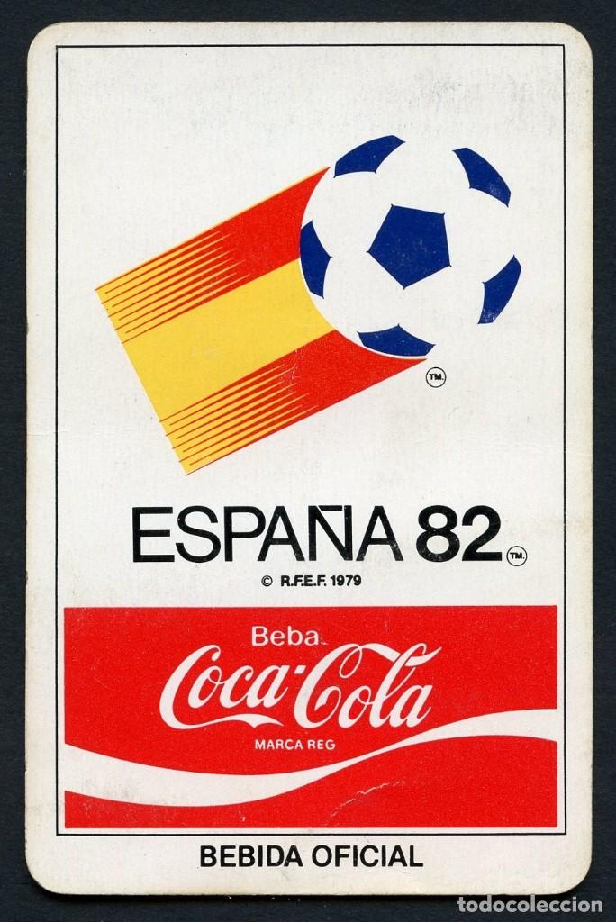 Coleccionismo calendarios: CALENDARIO DE BOLSILLO, COCA COLA, MUNDIAL F&Uacute;TBOL ESPA&Ntilde;A, 1982, H. FOURNIER