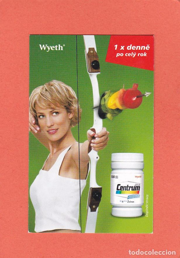 Coleccionismo calendarios: CALENDARIO EXTRANJERO 2007 - CENTRUM . CHICA CON ARCO