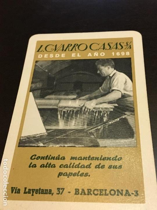 Collectables Calendars: CALENDARIO FOURNIER L. GUARRO CASAS 1962