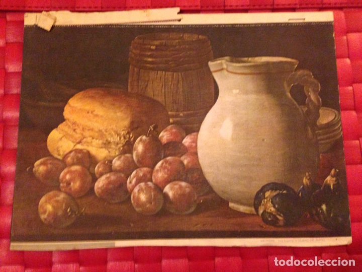 Coleccionismo calendarios: Laminas (8) BODEGONES, Melendez. Luis Egidio &rdquo;MUSEO DEL PRADO&rdquo;