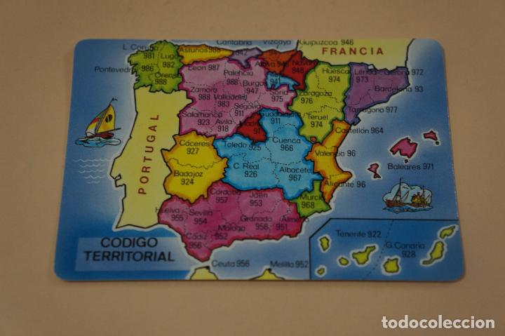 Sammeln von Kalendern: CALENDARIO DE BOLSILLO MAPA DE PREFIJOS A&Ntilde;O 1992 LOTE 4 MIRAR FOTOS